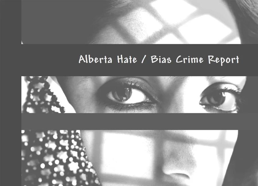 Alberta Hate/Bias Crime Report cover
