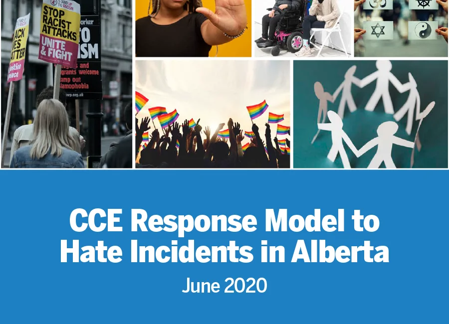 CCE Response Model to Hate Incidents in Albert cover