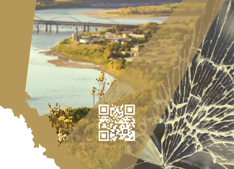 photo of peach county in a Alberta shaped