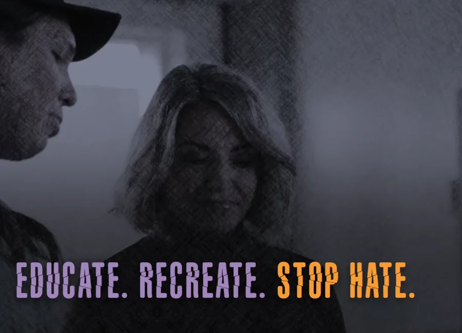 youtube video thumbnail of two two people looking at art