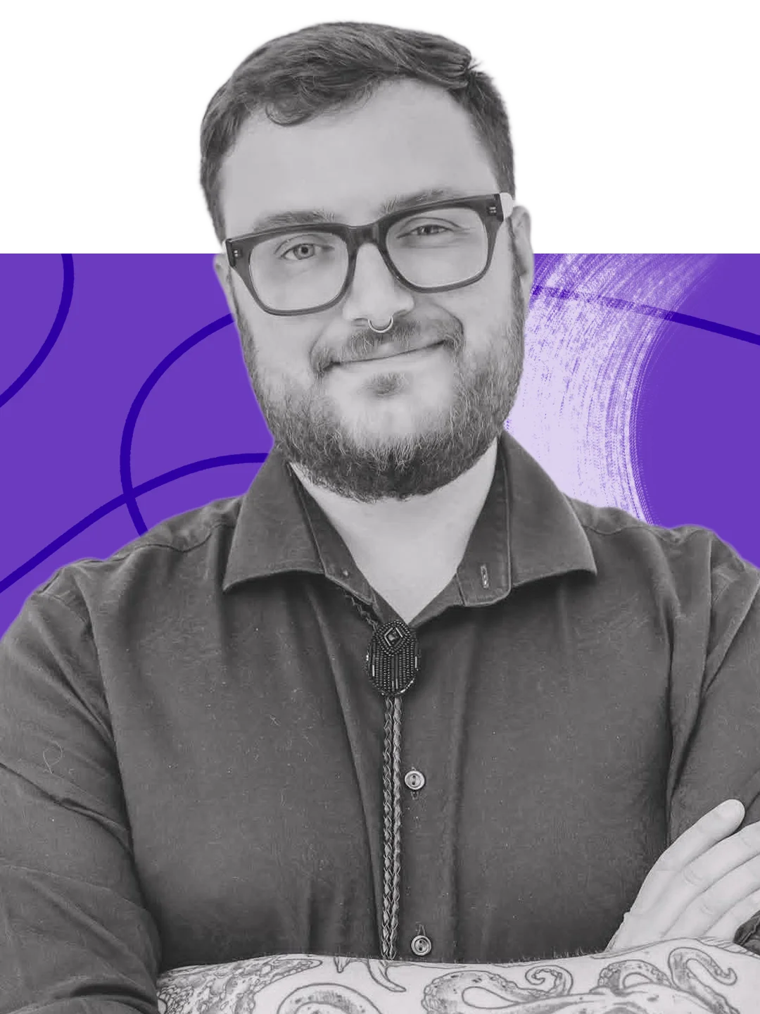 Landon Turlock (they/them), RSW, BSW, MA Headshot